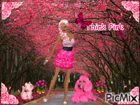 pink GIF animé