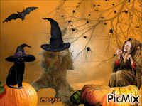 halloween animovaný GIF
