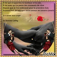 Cadeau Pour Toi Mon Coeur - Darmowy animowany GIF