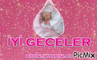İyi geceler - Бесплатный анимированный гифка
