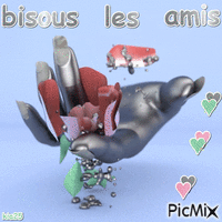 bisous анимиран GIF