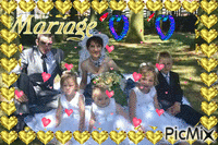 Mariage de tata et tonton - GIF animé gratuit