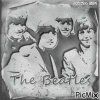 The Beatles par BBM animált GIF