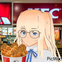 Panqui KFC - GIF animé gratuit