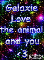 Galaxie - Darmowy animowany GIF