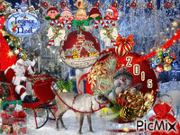 Un Noël merveilleux animovaný GIF