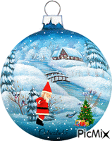 vánoční koule - Безплатен анимиран GIF