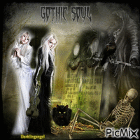 Dark Gothic Soul κινούμενο GIF