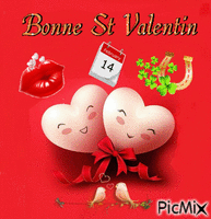 St.Valentin - Animovaný GIF zadarmo