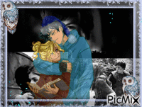 Percy & Annabeth - Gratis animeret GIF