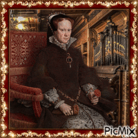 Mary Tudor geanimeerde GIF