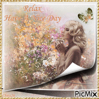 Relax..have a nice day Gif Animado