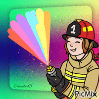 hasič animeret GIF