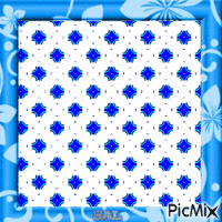 frame blue by sal - Δωρεάν κινούμενο GIF