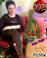 New Year - Bezmaksas animēts GIF