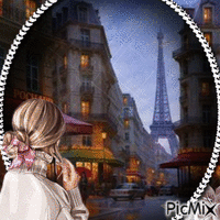 PARIS geanimeerde GIF