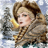 The wonders of winter - Бесплатный анимированный гифка