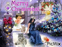 merry Christmas! - GIF animé gratuit