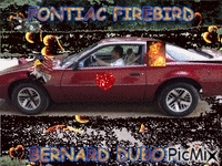 pontiac firebird - GIF animado grátis