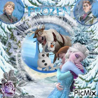 La reine des neiges. animovaný GIF