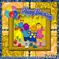 (#)The Tweenies say "Happy Birthday(#)