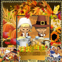 Happy Thanksgiving GIF animé