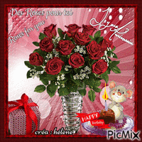 Roses pour toi _ Joyeux Anniversaire