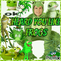 for frogfan animuotas GIF