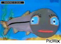 Le French Fish animovaný GIF