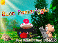 Buon Pomeriggio - 免费动画 GIF