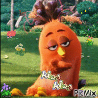 kiss kiss animasyonlu GIF