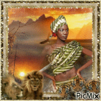 afrique animēts GIF