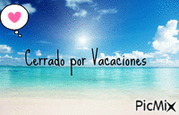 vacaciones - Бесплатный анимированный гифка