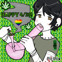 Gay weed - Ingyenes animált GIF
