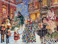 A child wainting for Santa  ma création a partager sylvie - 免费动画 GIF