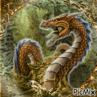 Dragon - Fantasy - Darmowy animowany GIF