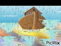noah ark - GIF animado gratis