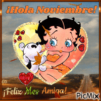 Hola Noviembre - Бесплатный анимированный гифка