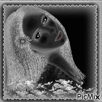 Siyah beyaz - Bezmaksas animēts GIF