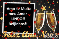 Feliz Ano Novo Amor - Gratis animerad GIF