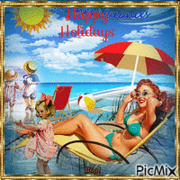 Happy Holidays... анимирани ГИФ