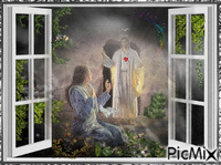 Jesús y Maria. - GIF animasi gratis