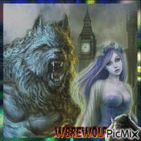 Werewolf - Ilmainen animoitu GIF