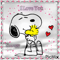 Snoopy - Бесплатный анимированный гифка
