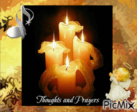 Thoughts n prayers GIF animé