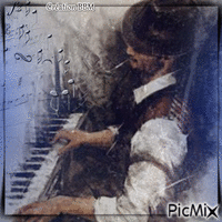 Pianiste par BBM geanimeerde GIF