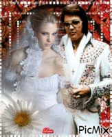 Le couple ♥♥♥ (Elvis Presley) animovaný GIF