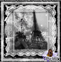 Paris animovaný GIF