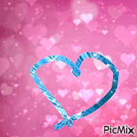 Cœur rose - Ingyenes animált GIF