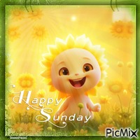 Happy Sunday Gif Animado